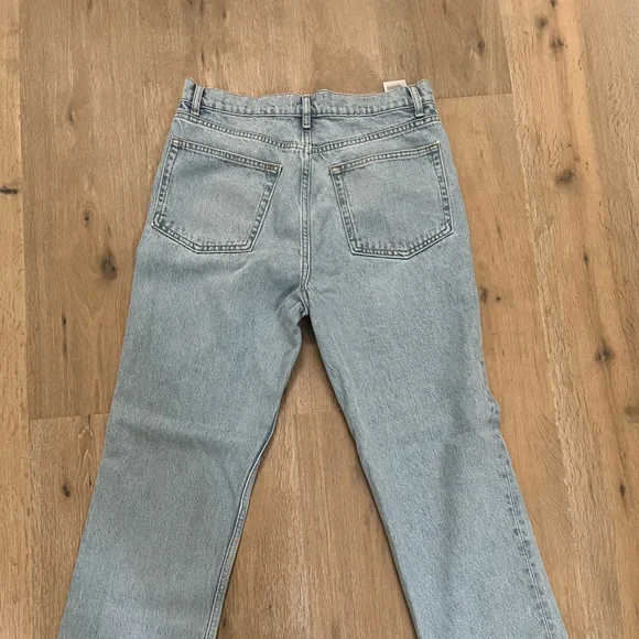 Reformation Light Blue High Rise Jeans - Picture 7 of 8